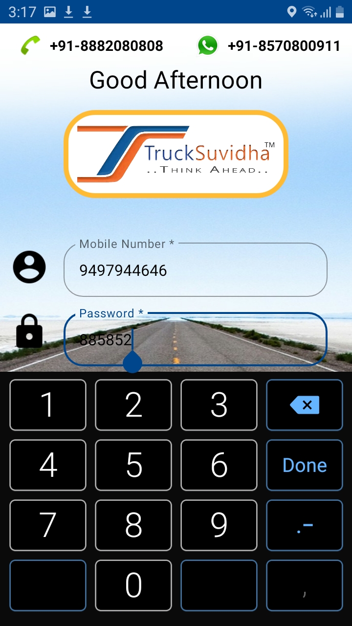 TruckSuvidha Promotion Slider